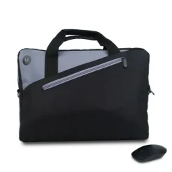 NGS PACK MALETIN PARA PORTATIL 15.6 + RATON INALAMBRICO USB 1000DPI 3 BOTONES - USO AMBIDIESTRO - COLOR NEGRO