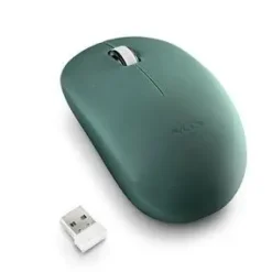 NGS RATON INALAMBRICO CON TECLAS SILENCIOSAS - 2 BOTONES - AMBIDIESTRO - COLOR VERDE