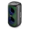 NGS ROLLER BEAST ALTAVOZ BLUETOOTH 32W TWS - ILUMINACION RGB - AUTONOMIA HASTA 30H - RESISTENCIA AL AGUA IPX5 - CORREA DE TRANSPORTE - COLOR NEGRO