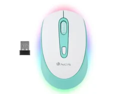NGS SMOGMINT-RB RATON INALAMBRICO USB BLUETOOTH 2400DPI - ILUMINACION LED RGB - 3 BOTONES - USO AMBIDIESTRO