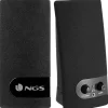 NGS SOUNDBASS 150 ALTAVOCES 2.0 USB 4W - ENTRADA JACK 3.5MM - CONTROLES EN ALTAVOZ - COLOR NEGRO