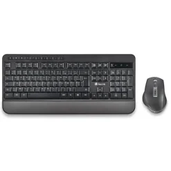 NGS SPELL KIT PACK TECLADO MULTIDISPOSITIVO INALAMBRICO USB BLUETOOTH FRANCES - 10 TECLAS MULTIMEDIA - RESISTENTE A VERTIDOS + RATON MULTIDISPOSITIVO INALAMBRICO USB BLUETOOTH 2400DPI 6 BOTONES - USO