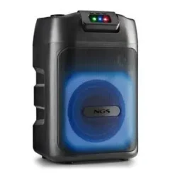 NGS WILD CLUB ALTAVOZ PORTATIL 80W TWS BLUETOOTH 5.2 - ILUMINACION LASER AL RITMO DE LA MUSICA - USB, TF Y AUX IN - AUTONOMIA HASTA 6H - COLOR NEGRO