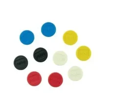 NOBO PACK DE 10 IMANES MAGNETICOS PARA PIZARRA BLANCA - 13MM - COLORES SURTIDOS