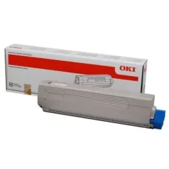 OKI C822 NEGRO CARTUCHO DE TONER ORIGINAL - 44844616
