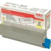 OKI C5600/C5700 AMARILLO CARTUCHO DE TONER ORIGINAL - 43381905