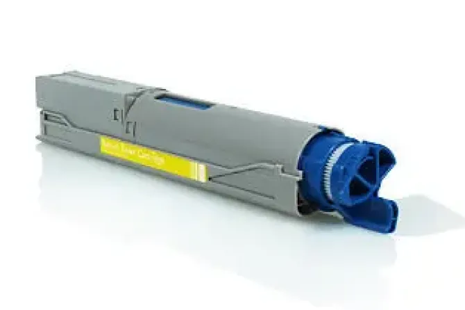 OKI C3300/C3400/C3450/C3600/C3520/C3530/MC350/MC360 AMARILLO CARTUCHO DE TONER GENERICO - REEMPLAZA 43459433/43459329/43459369