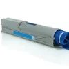 OKI C3300/C3400/C3450/C3600/C3520/C3530/MC350/MC360 CYAN CARTUCHO DE TONER GENERICO - REEMPLAZA 43459435/43459331/43459371