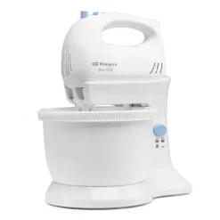 ORBEGOZO BA 4400 AMASADORA MULTIFUNCIONAL - POTENTE Y VERSATIL - IDEAL PARA PAN CASERO - 5 VELOCIDADES Y FUNCION TURBO - INCLUYE 2 MEZCLADORES Y 2 VARILLAS DE ACERO INOXIDABLE - BOL ROTATORIO DE 3.5 L