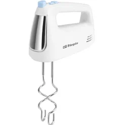 ORBEGOZO BA 3600 BATIDORA AMASADORA MULTIFUNCIONAL - POTENTE Y VERSATIL - 5 VELOCIDADES + TURBO - ACCESORIOS DE ACERO INOXIDABLE - FACIL LIMPIEZA