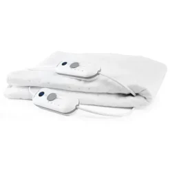 ORBEGOZO CAH 1450 CALIENTA CAMAS ELECTRICO - CALOR PERSISTENTE - 3 NIVELES DE POTENCIA - SISTEMA DE CALOR EXTRA EN PIES - AJUSTE AL COLCHON - APAGADO AUTOMATICO DUERME TRANQUILO Y TEMPLADO