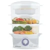 ORBEGOZO CO 4015 VAPORERA MULTIFUNCIONAL - COCINA SALUDABLE Y COMPLETA EN UN SOLO EQUIPO - TEMPORIZADOR DE 60 MINUTOS - CAPACIDAD DE 9 LITROS - LIBRE DE BISFENOL A - POTENCIA DE 800W