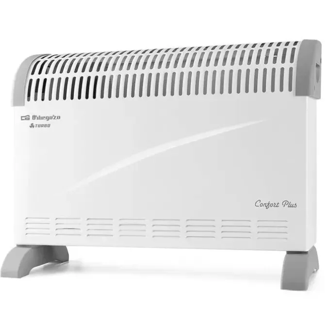 ORBEGOZO CONVECTOR CVT 3300 B - POTENTE CALEFACCION HOMOGENEA Y RAPIDA INTERRUPTORES LUMINOSOS - TERMOSTATO REGULABLE - PROTECCION CONTRA SOBRECALENTAMIENTO IDEAL PARA ESPACIOS PEQUEÑOS