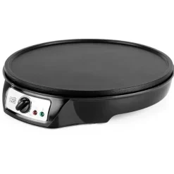 ORBEGOZO CREPERA CM 2360 MAQUINA PARA CREPES VERSATIL Y FACIL DE USAR - SUPERFICIE ANTIADHERENTE - TEMPERATURA AJUSTABLE - LUCES INDICADORAS - PIES ANTIDESLIZANTES Y ACCESORIOS INCLUIDOS