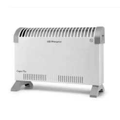 ORBEGOZO CV 1300 CONVECTOR COMPACTO - POTENTE CALEFACCION CON DISTRIBUCION HOMOGENEA - CONTROL DE POTENCIA Y TERMOSTATO REGULABLE - SEGURO Y EFICAZ