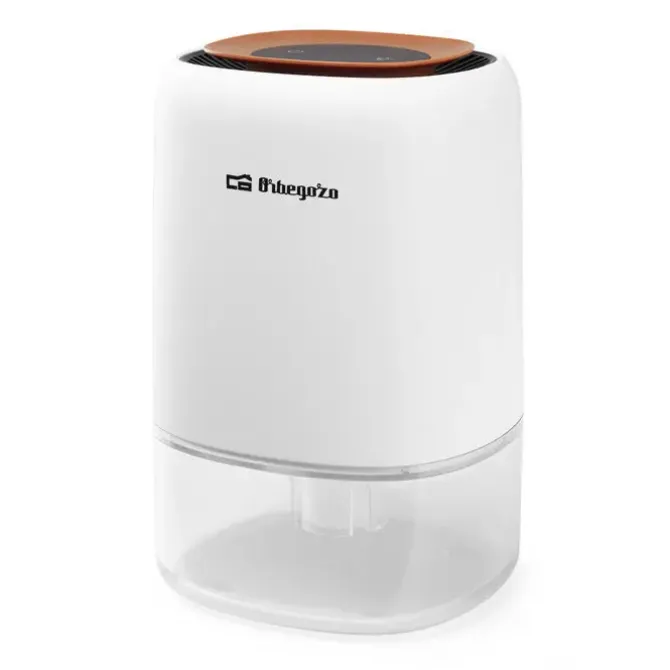 ORBEGOZO DH 305 DESHUMIDIFICADOR COMPACTO - DESHUMIDIFICACION 300ML/DIA - FUNCIONAMIENTO SILENCIOSO - LUZ LED DECORATIVA - RESPETUOSO CON EL MEDIO AMBIENTE - IDEAL PARA ESPACIOS PEQUEÑOS