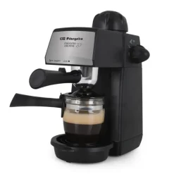 ORBEGOZO EXP 4600 CAFETERA A PRESION - INNOVACION EN TU COCINA PARA DISFRUTAR DE UN CAFE DELICIOSO Y RAPIDO - PRESION DE 5 BARES - BANDEJA DE GOTEO EXTRAIBLE - VAPORIZADOR PARA CAPUCCINO