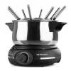 ORBEGOZO FDR 14 FONDUE ELECTRICA DE ACERO INOXIDABLE - DISFRUTA DE QUESO FUNDIDO - CHOCOLATE CALIENTE Y MAS EN GRUPO - POTENCIA DE 1500W - OLLA DE 1.4 L