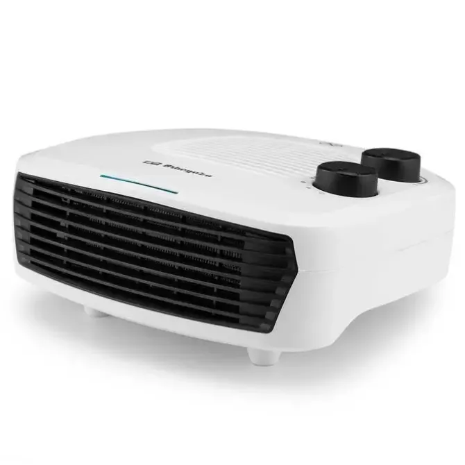 ORBEGOZO FH 5042 CALEFACTOR PORTATIL CALOR INSTANTANEO - 2000W DE POTENCIA - 2 NIVELES DE CALOR - FUNCION VENTILADOR - SEGURIDAD ANTIVUELCO Y SOBRECALENTAMIENTO - LIGERO Y FACIL DE TRANSPORTAR
