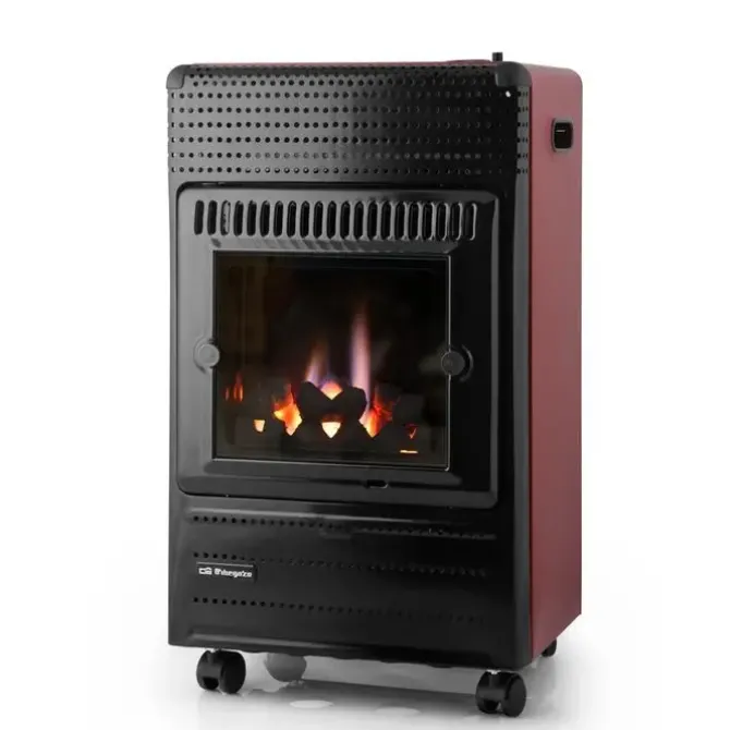 ORBEGOZO HBF 95 ESTUFA LLAMA AZUL - POTENCIA MAXIMA 3500W - IDEAL PARA ESPACIOS MAYORES A 25 M2 - TRIPLE SISTEMA DE SEGURIDAD - ENCENDIDO PIEZOELECTRICO - GAS BUTANO/PROPANO