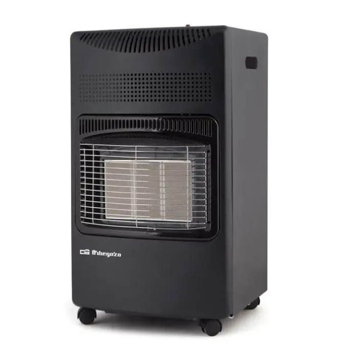 ORBEGOZO HCE 73 ESTUFA CERAMICA ECONOMICA Y SEGURA - POTENCIA 4200W - CLASE A - CONSUMO MAXIMO 305G/H - TRIPLE SISTEMA DE SEGURIDAD - FACIL DE TRANSPORTAR Y USAR