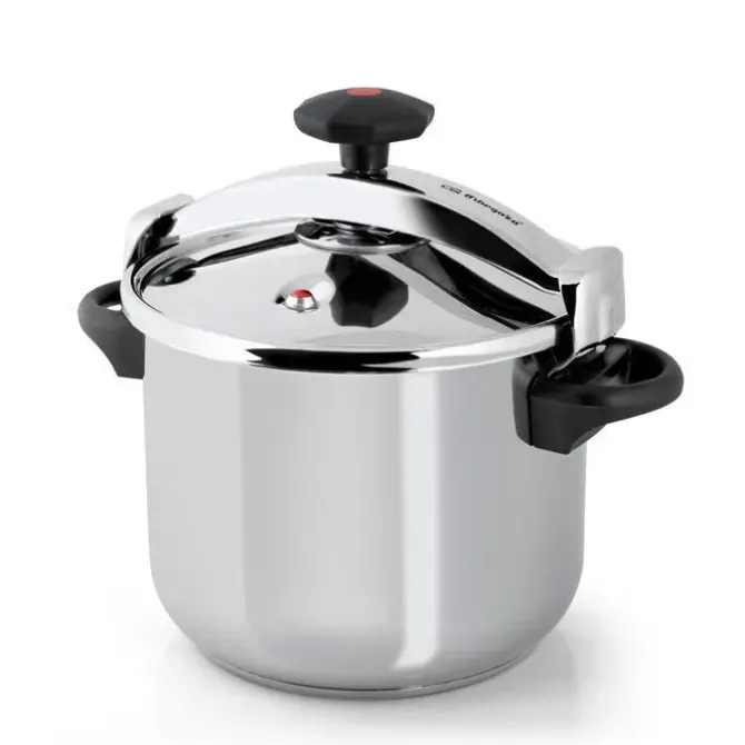 ORBEGOZO HPL 6070 OLLA A PRESION CLASICA - TECNOLOGIA Y SEGURIDAD GARANTIZADAS - SISTEMA DE CIERRE PROGRESIVO - TRIPLE SEGURIDAD - APTA PARA TODO TIPO DE FUEGOS