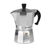 ORBEGOZO KF 300 CAFETERA DE ALUMINIO PARA 3 TAZAS - PREPARA CAFE DELICIOSO EN MINUTOS EN CUALQUIER COCINA - MANGO ERGONOMICO Y VALVULA DE SEGURIDAD PARA MAYOR COMODIDAD Y TRANQUILIDAD