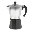 ORBEGOZO KFM 630 CAFETERA DE ALUMINIO - PREPARA 6 TAZAS DE CAFE EN MINUTOS - MANGO ERGONOMICO PARA UN MANEJO SEGURO - VALVULA DE SEGURIDAD PARA TRANQUILIDAD