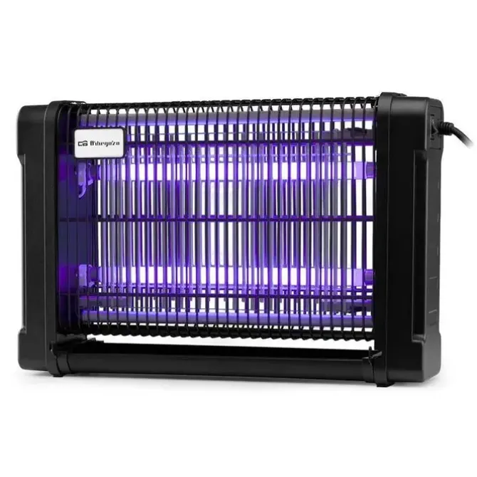 ORBEGOZO MQ 5016 MATA INSECTOS ELECTRICO ECOLOGICO - ATRACCION ULTRAVIOLETA - DESCARGA ELECTRICA EFICAZ - REJILLA PROTECTORA - FACIL LIMPIEZA - USO INTERIOR - 16W DE POTENCIA
