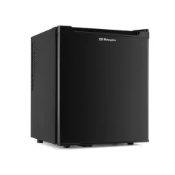 ORBEGOZO NVE 4700 MINI NEVERA NEGRA - SILENCIOSA Y EFICIENTE - SISTEMA NO FROST - LUZ LED INTERIOR - PUERTA REVERSIBLE - CONTROL DE TEMPERATURA AJUSTABLE - PATAS AJUSTABLES - 38L DE CAPACIDAD