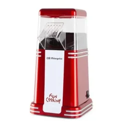 ORBEGOZO PA 4350 PALOMITERO VINTAGE - PREPARA PALOMITAS EN 3 MINUTOS - DISEÑO RETRO Y SALUDABLE - PORTATIL Y FACIL DE LIMPIAR - IDEAL PARA CASA - OFICINA Y CAMPING