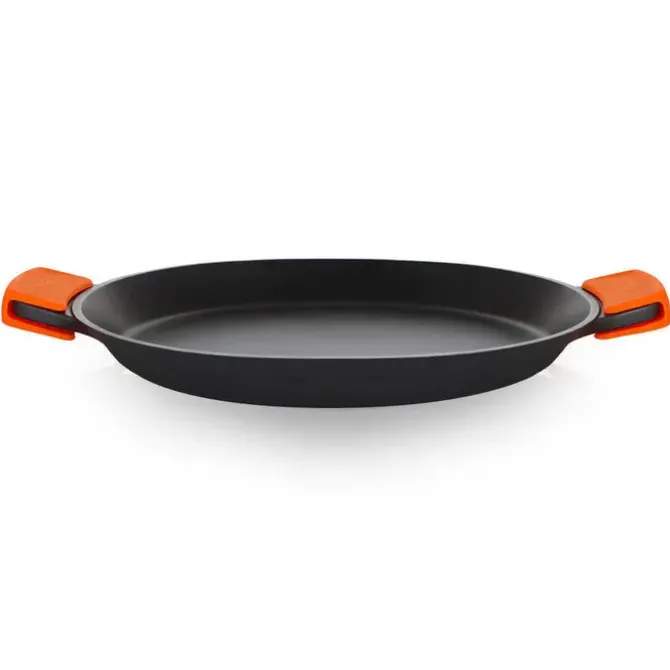 ORBEGOZO PDA PAELLERA DE ALUMINIO FUNDIDO - VERSATILIDAD Y SEGURIDAD EN LA COCINA - ASAS DE SILICONA - ANTIADHERENTE LIBRE DE PFOA - APTA PARA TODO TIPO DE FUEGOS - 4.3L DE CAPACIDAD