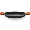 ORBEGOZO PDA PAELLERA DE ALUMINIO FUNDIDO - VERSATILIDAD Y SEGURIDAD EN LA COCINA - ASAS DE SILICONA - ANTIADHERENTE LIBRE DE PFOA - APTA PARA TODO TIPO DE FUEGOS - 4.3L DE CAPACIDAD