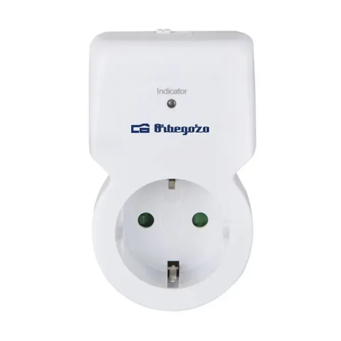 ORBEGOZO PG 30 ENCHUFE INALAMBRICO CON MANDO A DISTANCIA - CONTROLA TUS DISPOSITIVOS A DISTANCIA - 4 FRECUENCIAS POSIBLES - ALCANCE MAXIMO 30 METROS - FACIL DE USAR - POTENCIA MAXIMA 3600W