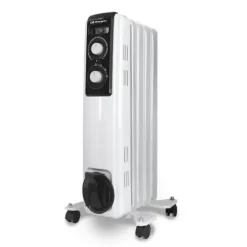 ORBEGOZO RF RADIADOR DE ACEITE CONFORT - POTENCIA AJUSTABLE - DISEÑO MODERNO - FACIL DE TRANSPORTAR - SEGURO Y SILENCIOSO