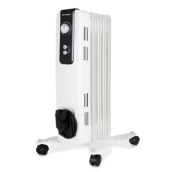 ORBEGOZO RH COMPACTO RADIADOR DE ACEITE - POTENTE Y SILENCIOSO - 2 NIVELES DE POTENCIA - TERMOSTATO REGULABLE - SEGURIDAD GARANTIZADA - FACIL DE TRANSPORTAR
