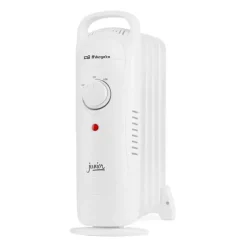 ORBEGOZO RO 720 RADIADOR DE ACEITE JUNIOR COMPACTO - POTENCIA 700W - TERMOSTATO REGULABLE - PROTECCION CONTRA SOBRECALENTAMIENTO - FACIL MANEJO - ASA PARA TRANSPORTE - AHORRO ENERGETICO