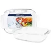 ORBEGOZO SERIE BNR BANDEJAS DE VIDRIO - 2.0L - RESISTENCIA Y VERSATILIDAD EN TU COCINA - IDEAL PARA HORNO Y MICROONDAS - DURABILIDAD UNICA - APTO PARA LAVAVAJILLAS