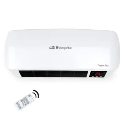 ORBEGOZO SP 6000 CALEFACTOR CERAMICO SPLIT BAÑO - IP-22 - 2000W - PROGRAMABLE - MANDO A DISTANCIA - ENERGY SAVER - SEGURIDAD