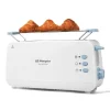 ORBEGOZO TO 4012 TOSTADORA DE RANURA LARGA MULTIFUNCIONAL - POTENCIA 850W - TERMOSTATO REGULABLE - FUNCION DESCONGELACION Y RECALENTAMIENTO - BANDEJA RECOGEMIGAS - ALMACENAMIENTO COMODO