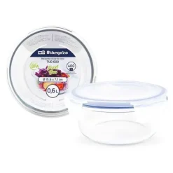 ORBEGOZO TUD SERIE - 0.95L - RECIPIENTES DE VIDRIO PARA COCINA RESISTENTE A ALTAS TEMPERATURAS Y CAIDAS HERMETICOS Y APTOS PARA LAVAVAJILLAS IDEAL PARA CONSERVAR ALIMENTOS