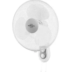 ORBEGOZO WF 0139 VENTILADOR DE PARED EFICIENTE Y SEGURO - ASPAS DE 40CM - 3 VELOCIDADES - CABEZAL MULTI ORIENTABLE - REJILLA DE PROTECCION - POTENCIA 45 W - TEMPORIZADOR 2H