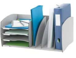 ORGANIZADOR DE ARMARIO FAST-PAPERFLOW GRIS POLIESTIRENO 245X543X340 MM