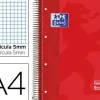 OXFORD BLOC OXFORD A4+ 80H T.EXTD CN5MM ROJO 100430198/024 MAK029110