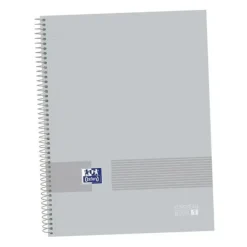 OXFORD BLOC OXFORD A4+ 80H T.EXTD CN5MM GRIS 400149496