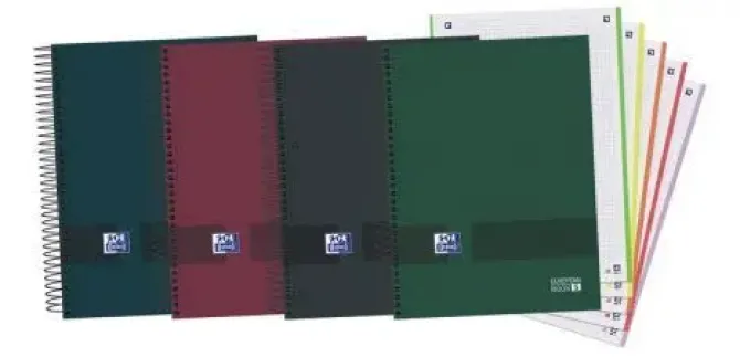 OXFORD BLOC OXFORD A4+120HOJAS 90G TAPA EXTRA DURA CN5MM 400159032