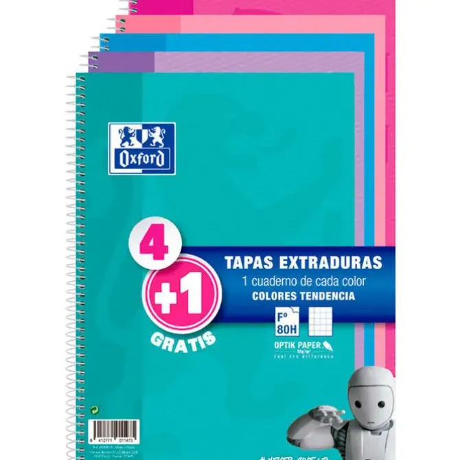 OXFORD BLOC OXFORD Fº80/H T.BLANDACN(4+1)NEW 400072719 MAK002395