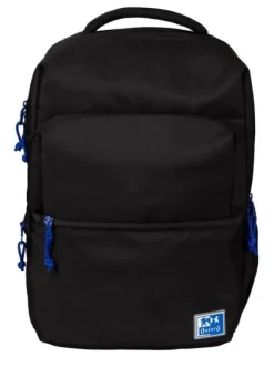 OXFORD B-READY MOCHILA ESCOLAR - TIRANTES ACOLCHADOS Y AJUSTABLES - TAMAÑO 42X30X15CM - COLOR NEGRO
