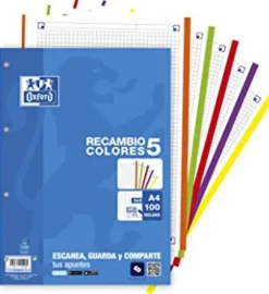 OXFORD RECAMBIO ESCO.A4 OXFORD HN 100430210 MAK035032