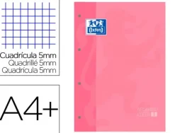 OXFORD RECAMBIO OXFORD A4+ 80H CN5 CHICLE 400041236 MAK028536